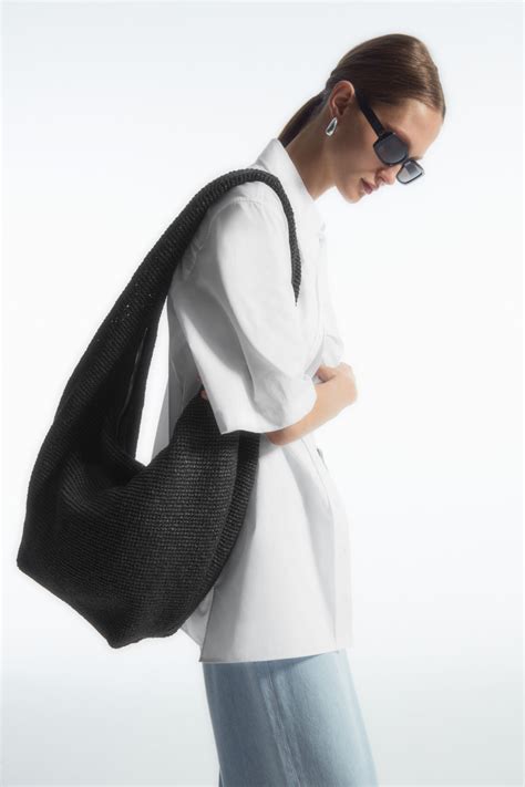 cos raffia bag